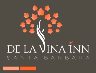De La Vina Inn logo design by savvyartstudio