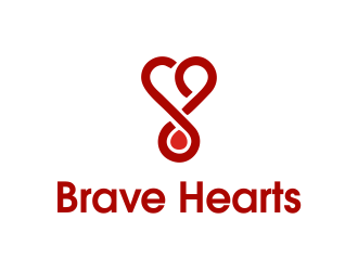 Brave Hearts logo design by JessicaLopes