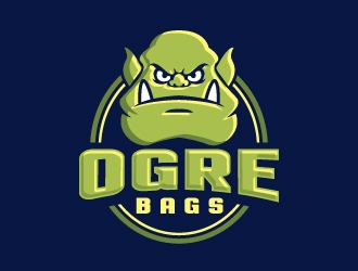 Ogre Bags logo design by jaize