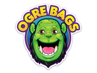 Ogre Bags logo design by reight