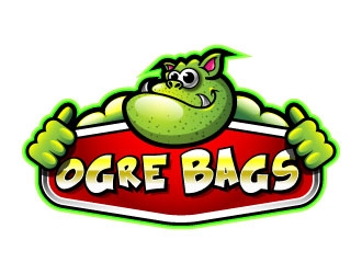 Ogre Bags logo design by uttam