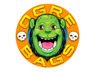 Ogre Bags logo design by reight