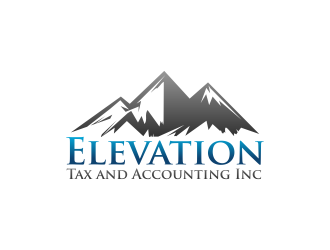 Elevation Tax and Accounting Inc logo design by imagine