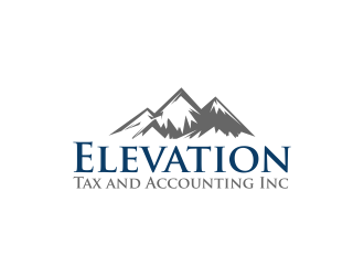 Elevation Tax and Accounting Inc logo design by imagine
