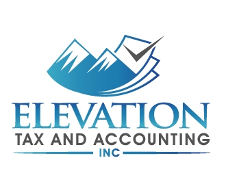 Elevation Tax and Accounting Inc logo design by PMG