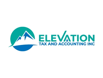 Elevation Tax and Accounting Inc logo design by jaize