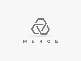 MERGE logo design by Ibrahim