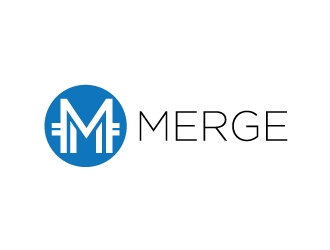 MERGE logo design by Erasedink