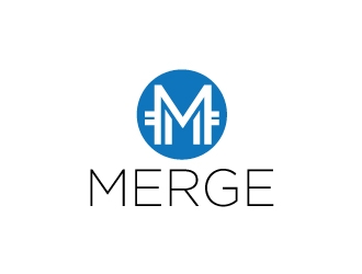 MERGE logo design by Erasedink