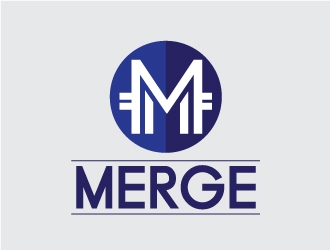MERGE logo design by Erasedink