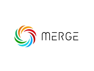 MERGE logo design by Mbelgedez