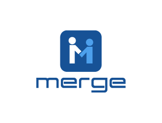 MERGE logo design by rahppin