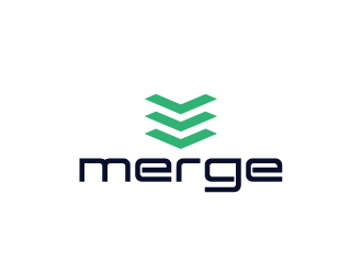 MERGE logo design by rahppin