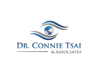 Dr. Connie Tsai & Associates logo design by GRB Studio