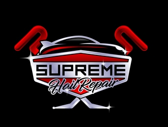 Supreme Hail Repair logo design by DreamLogoDesign
