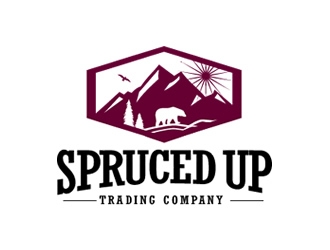 Spruced Up Trading Company logo design by Coolwanz