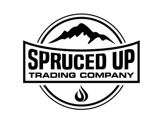 Spruced Up Trading Company logo design by cintoko