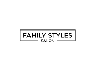 Family Styles Salon logo design by rief