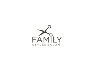 Family Styles Salon logo design by bricton