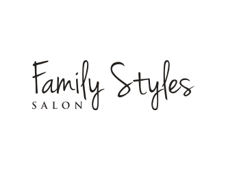 Family Styles Salon logo design by superiors