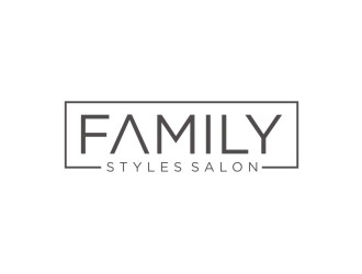 Family Styles Salon logo design by agil