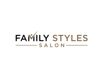Family Styles Salon logo design by nurul_rizkon