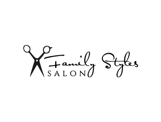 Family Styles Salon logo design by Greenlight