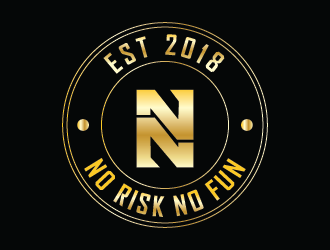 NO RISK NO FUN logo design by czars