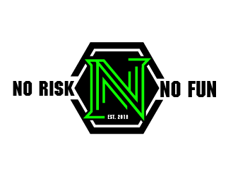 NO RISK NO FUN logo design by prodesign