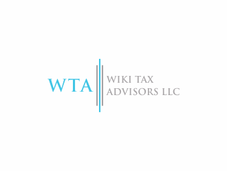 Wiki Tax Advisors LLC logo design by goblin