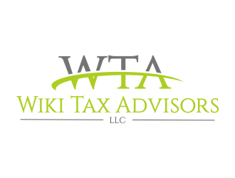 Wiki Tax Advisors LLC logo design by Greenlight