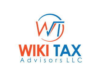 Wiki Tax Advisors LLC logo design by giphone