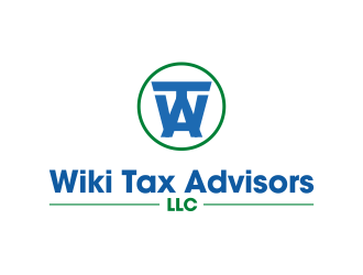 Wiki Tax Advisors LLC logo design by ingepro