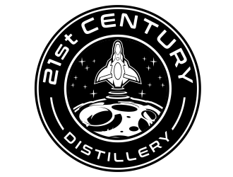 21st Century Distillery logo design by jm77788