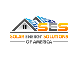 SES SOLAR ENERGY SOLUTIONS of AMERICA logo design by cintoko