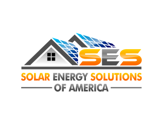 SES SOLAR ENERGY SOLUTIONS of AMERICA logo design by cintoko