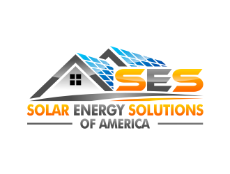 SES SOLAR ENERGY SOLUTIONS of AMERICA logo design by cintoko