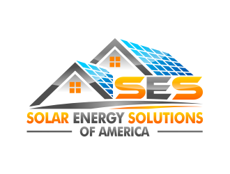SES SOLAR ENERGY SOLUTIONS of AMERICA logo design by cintoko