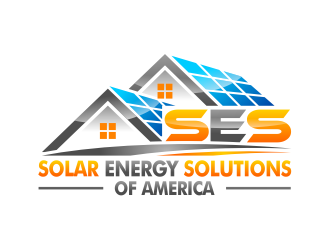 SES SOLAR ENERGY SOLUTIONS of AMERICA logo design by cintoko
