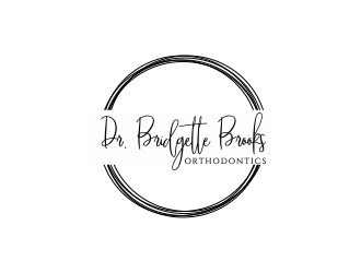 Dr. Bridgette Brooks Orthodontics  logo design by Greenlight