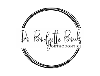 Dr. Bridgette Brooks Orthodontics  logo design by Greenlight