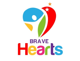 Brave Hearts logo design by Vincent Leoncito