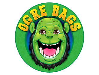 Ogre Bags logo design by reight