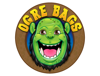 Ogre Bags logo design by reight