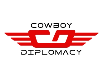 Cowboy Diplomacy logo design by fawadyk