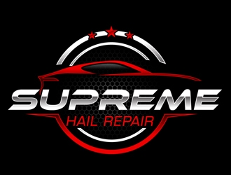 Supreme Hail Repair logo design by DreamLogoDesign
