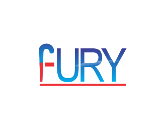 FURY logo design by giphone
