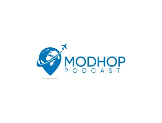 The Modhop Podcast logo design by ARARAT