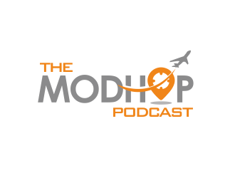 The Modhop Podcast logo design by YONK