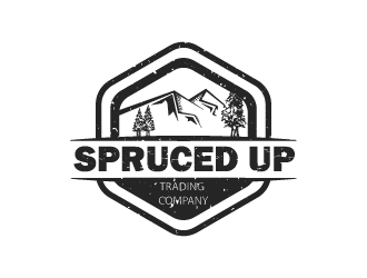 Spruced Up Trading Company logo design by BaneVujkov